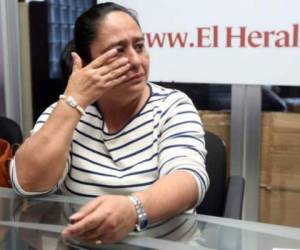 Doña Betty Hernández ha reiterado en varias ocasiones que su hijo es inocente de los delitos que le acusan. Foto: Archivo EL HERALDO.