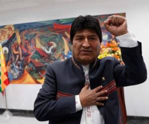 Escrutado el 99,58% de las actas, Morales obtenía 47,03%. Foto. AP.