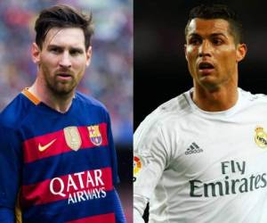 Leo Messi del FC Barcelona y Cristiano Ronaldo del Real Madrid.