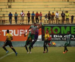 Juticalpa ante Real de Minas por la jornada 14 del Apertura 2018-19 de la Liga Nacional. (Fotos: Aníbal Vásquez / EL HERALDO)