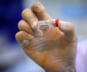Los científicos notaron que la vacuna que desarrolla Oxford no logró efectos en la cantidad de virus en la nariz de los monos. Foto: AFP