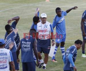 La Selección de Honduras entrenó este domingo pensando en México. (Fotos: Delmer Martínez / Grupo Opsa)