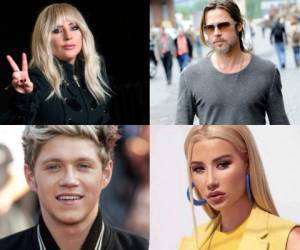 Lady Gaga, Brad Pitt, Niall Horan e Iggy Azalea son las celebridades que encabezan esta lista.
