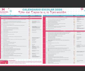 Miles de estudiantes de los niveles de Prebásica, Básica y Media disfrutarán una semana del receso académico de mitad de año, uno de los períodos de descanso contemplados en el calendario escolar 2026 de la Secretaría de Educación.