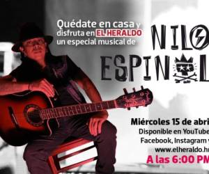 Nilo Espinal ofrecerá un inolvidable concierto a través de EL HERALDO.