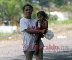 Su aspecto desmejorado refleja la desigualdad, exclusión, carencias y necesidades a la que se le destinó vivir. Foto: Alex Pérez/EL HERALDO