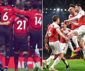 Para Ole Gunnar Solskjaer, la visita al Emirates Stadium de Arsenal puede ser una buena ocasión para relanzar a algunas de sus estrellas. Foto: Instagram de ambos clubes