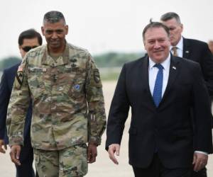 El secretario de Estado, Mike Pompeo, en Seúl, Corea del Sur. Foto: Agencia AFP