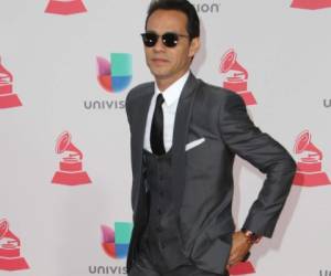 Marc Anthony recibió el premio a 'Persona del año' en los Latin Grammy. Foto: AFP