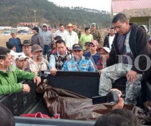 El cadáver de Berta Cáceres es trasladado hasta Tegucigalpa para la respectiva autopsia.