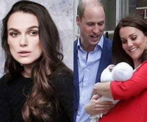 Keira no está de acuerdo cómo se presenta Kate ante el mundo tras dar a luz a sus hijos. Fotos: Instagram/Feminists/AFP