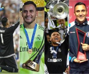 Keylor Antonio Navas Gamboa, el arquero de 31 años que pone en alto el nombre de Costa Rica en Europa, hizo crecer su palmarés al coronarse campeón de la Supercopa de Europa ante el Manchester United. (Fotos: Agencias/AP/AFP/Redes)