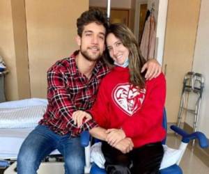 “Qué felicidad poder acompañarte”, le dijo el exnovio a Daniella Álvarez. Foto cortesía Instagram