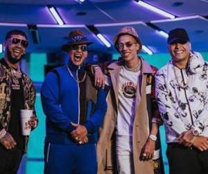 Daddy Yankee, Ozuna y Anuel AA con Darell y Brytiago lanzaron el sencillo “Asesina”. Foto Instagram