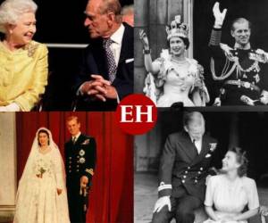 En el matrimonio entre la reina Isabel ll y el príncipe Felipe no todo marchaba bien: peleas, infidelidades y desprecio fueron las cosas que empañaron los 73 años de casados. Fotos: Cortesía