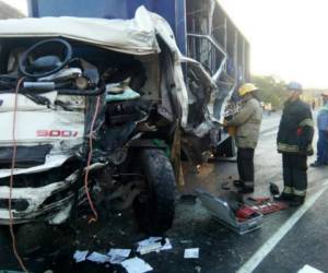 Las autoridades no brindaron detalles sobre cómo ocurrió el accidente. Foto Cortesía Bomberos