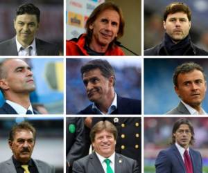 Los favoritos para ser los nuevos entrenadores de España, México y Argentina