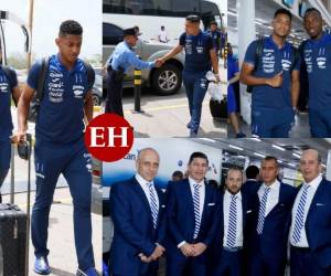 Después del entrenamiento de esta mañana en San Pedro Sula, la Bicolor viajó a los Estados Unidos para buscar una buena participación en la Copa Oro.