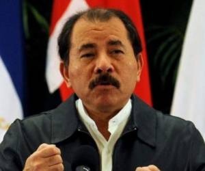Daniel Ortega, presidente de Nicaragua. FOTO AFP