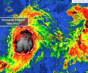 Michael es la 13ra tormenta con nombre en la temporada de huracanes 2018. Foto: Twitter