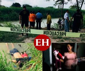 La historia del migrante salvadoreño que murió ahogado junto a su hija de poco menos de 2 años ha conmovido al mundo. La imagen de ambos, captados boca abajo a la orilla del Río Bravo, ha encendido las alarmas en torno a la problemática de la migración ilegal en Centroamérica. En la fotografía aparece Óscar Alberto Martínez Ramírez con una camisa negra, subida a la altura de su pecho, y la menor está metida dentro de la prenda. El brazo de la niña está estirado por detrás del cuello de su padre, lo que indica que se aferró a él hasta el último minuto. (Fotos: AP)