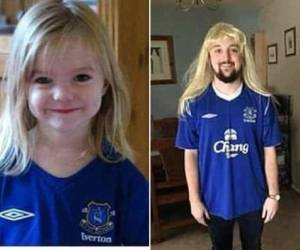 Daniel Gearie desató la furia en redes al mostrar su disfraz de la niña británica Madeiline McCann.