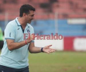 Diego Vazquez, entrenador del Motagua. (Foto: EL HERALDO)