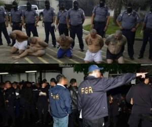 La Policía y la Fiscalía de El Salvador detuvieron en los últimos días a centenares de pandilleros acusados de estar vinculados con homicidios y otros delitos. Foto: Cortesía FGR/SV