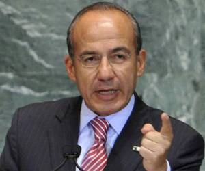 Felipe Calderón, expresidente de México. Foto AFP