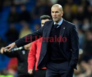 Zinedine Zidane, entrenador del Real Madrid. (Foto: AFP)