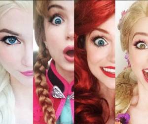 El sueño de esta chica es trabajar algún día en los parques temáticos de Disney.