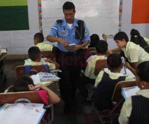 Este año con el programa GREAT se capacitaron al menos 15,000 jóvenes de más de 45 centros educativos de la capital de Honduras.