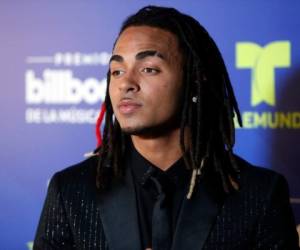 En esta foto del 27 de abril del 2017, Ozuna entre bambalinas durante la ceremonia de los Premios Billboard de la Música Latina en Coral Gables, Florida.