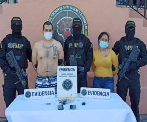 Los detenidos responden a los nombres de César Augusto Murillo Moncada (24), alias 'Inocente' y Ruth Camila Lagos Lazo (22), conocida como 'La Maldita'.