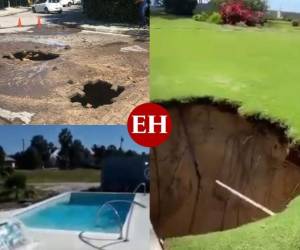 El movimiento telúrico no dejó víctimas hasta el momento, pero sí algunos daños leves. Fotos: Twitter.