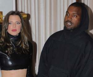 Kanye sale con Julia desde que inició su proceso de divorcio con Kim Kardashian.