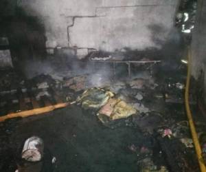 Tras el incendio no hubieron perdidas humanas, únicamente materiales.