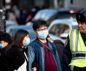 La población en China ha tomado las medidas necesarias para no infectarse de coronavirus. Foto: AFP