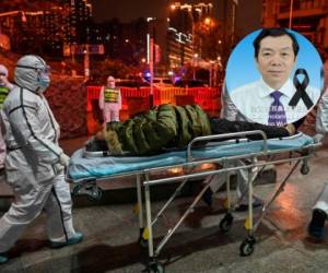 Liang Wudong, de 62 años, estuvo 'en la primera línea' atendiendo a víctimas del brote del virus. Foto Twitter @PDChina