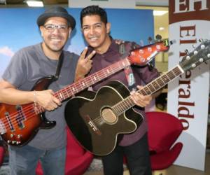 Luis y Jorge Contreras, integrantes de la banda hondureña 'Natural'. Fotos y vídeo: Eduard Rodríguez/EL HERALDO