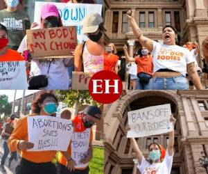 Como 'radical' han calificado muchos la nueva ley de aborto aplicada en el estado de Texas donde no permite a las mujeres realizar el procedimiento una vez que se escuchen los latidos del corazón. Más sobre la polémica ley aquí. Fotos: AP