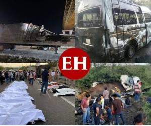 Por huir de la pobreza, violencia y falta de oportunidades en sus lugares de origen, cada año cientos de miles de migrantes centroamericanos atraviesan México en busca del 'sueño americano'.Lamentablemente, la mayoría de ellos no logra llegar a Estados Unidos por los diferentes obstáculos que se les presentan durante el camino, desde la intervención de agentes aduaneros hasta la extorsión del crimen organizado que se aprovecha de su vulnerabilidad. FOTOS: AFP/Twitter