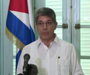 Carlos Fernández de Cossío, director General de Estados Unidos de la cancillería en Cuba. Foto cortesía YouTube
