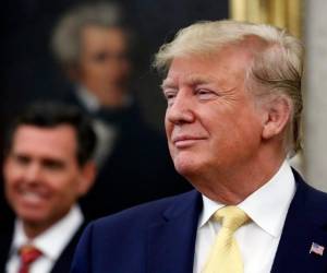 Trump concedió una entrevista a la cadena de habla hispana Telemundo.