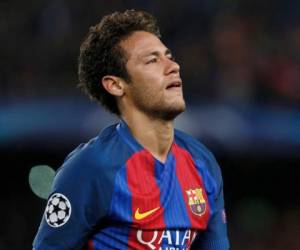 Neymar fue uno de los jugadores más tristes por la eliminación de la Champions League (Foto: Agencia AFP)