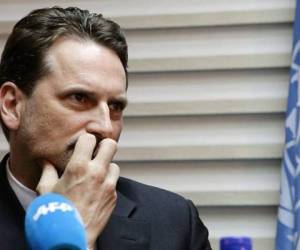 Pierre Krahenbuhl, jefe de la agencia de la ONU. Foto: Agencia AFP