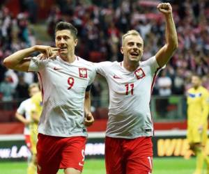 Con este triunfo, Polonia ocupa el primer lugar del grupo E de la eliminatoria mundialista rumbo a Rusia 2018 (Foto: Agencia AFP)