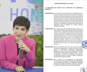 Honduras le otorgaban (a Costa Rica) diez días hábiles para ingresar y circular al transporte de carga pesada de esa nación y ahora sólo tendrán 72 horas para movilizarse.