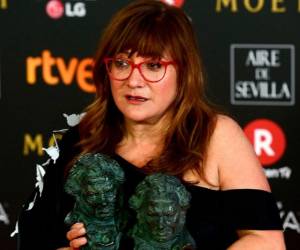 Isabel Coixet se llevó dos galardones a casa. Foto: AFP/El Heraldo Honduras.