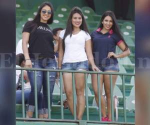 Este trio llegó con todo al Yankel Rosenthal donde Marathón recibió a Platense. Al final el triunfo fue para los locales (Foto: EL HERALDO)